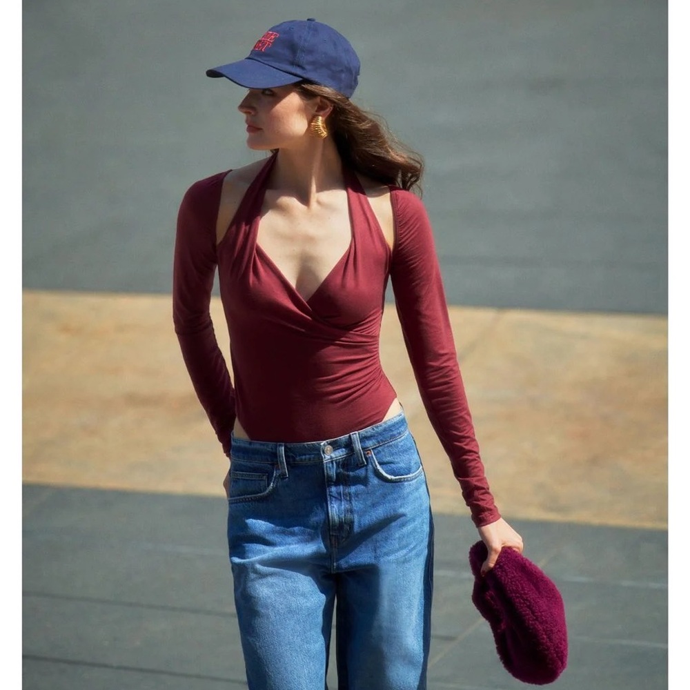 Reformation Noa Knit Bodysuit